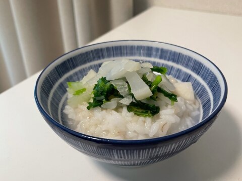 時短☆ご飯から作る七草粥